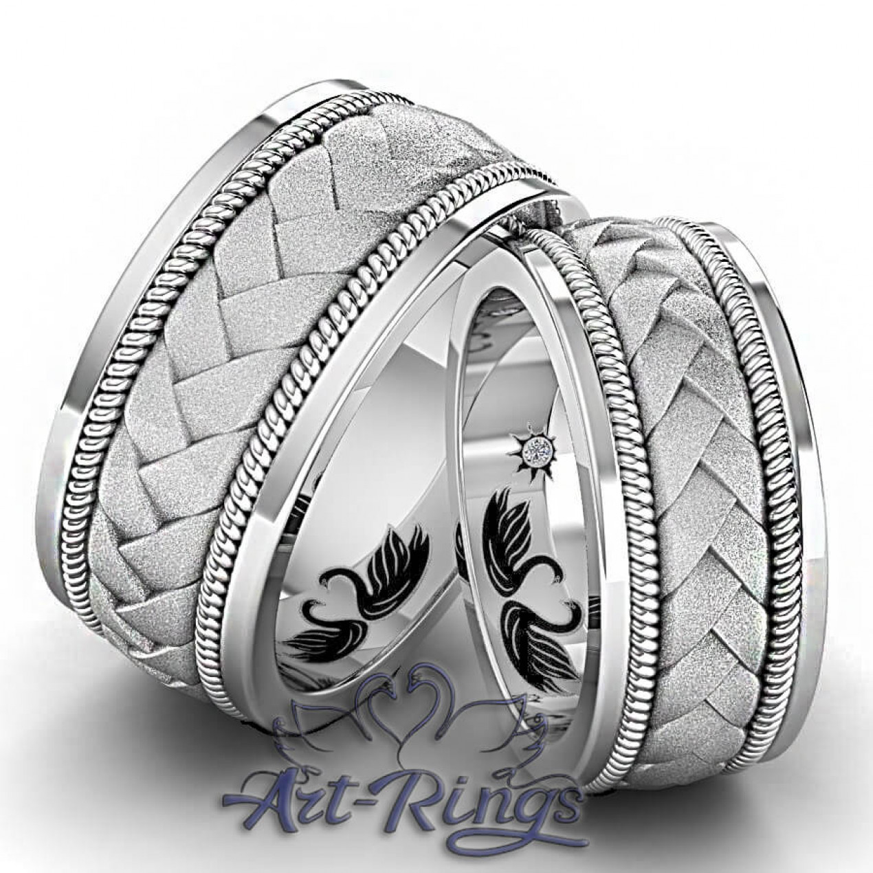 Парные обручальные кольца Арт. 893
